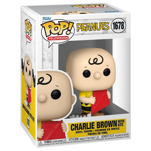 Funko POP #1678 Peanuts Charlie Brown with Kite Figure
